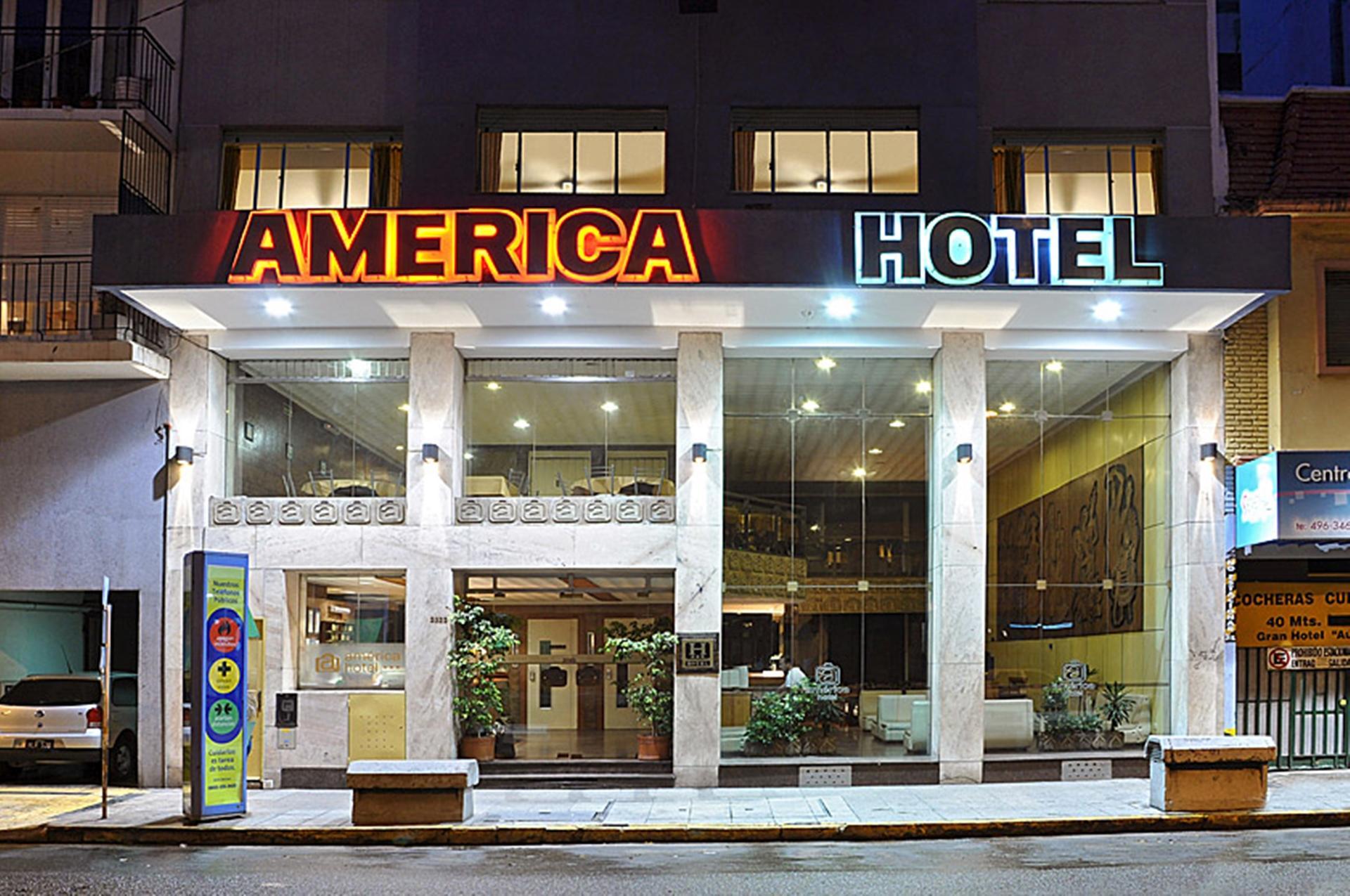 Hotel America Mar del Plata Eksteriør bilde