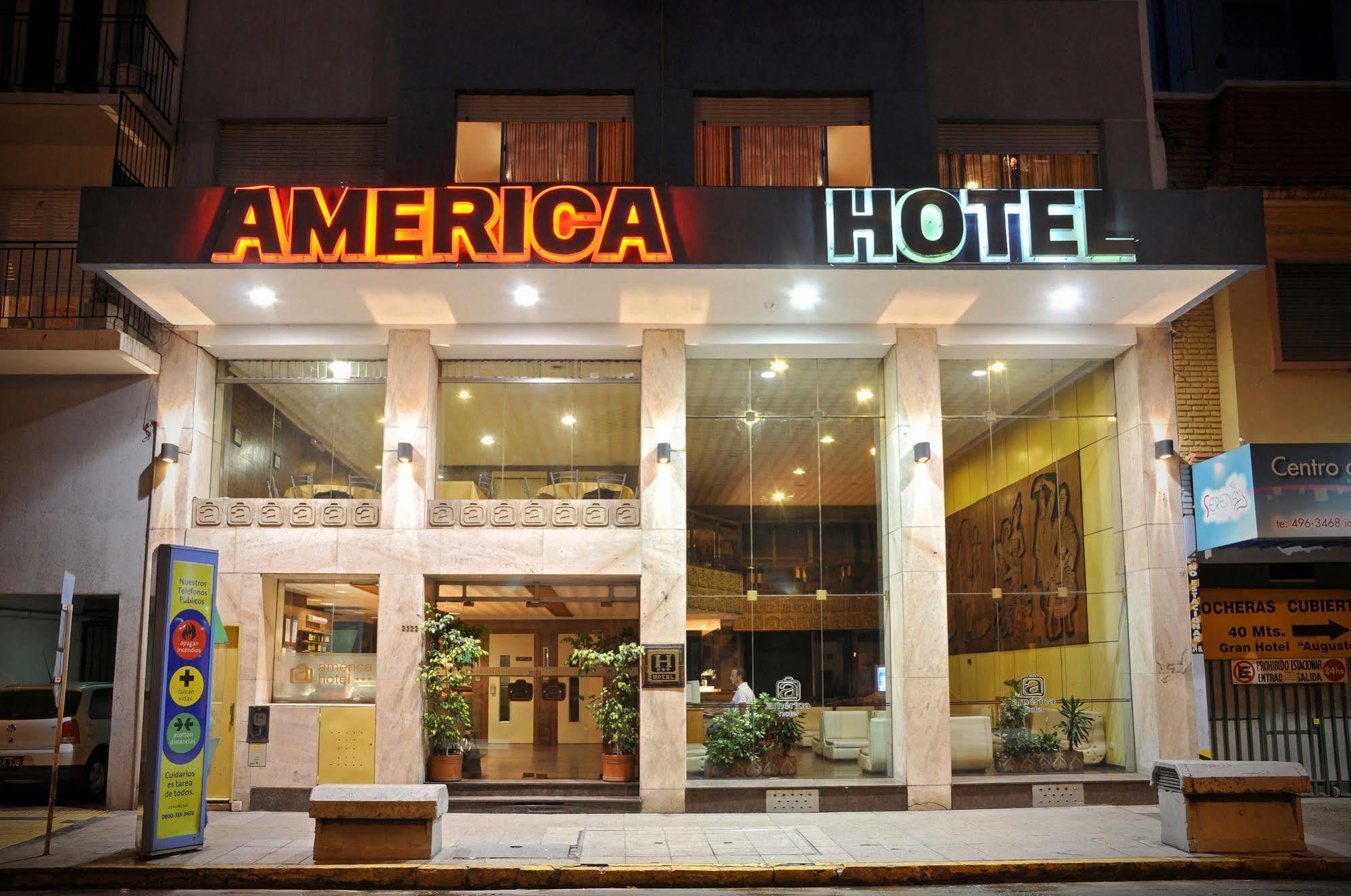 Hotel America Mar del Plata Eksteriør bilde